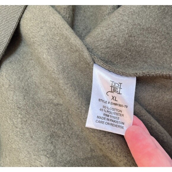 Ed Hardy Death Or Glory Skull Graphic Hoodie Sweater Mens Size XL NWT NEW Olive - Picture 11 of 11